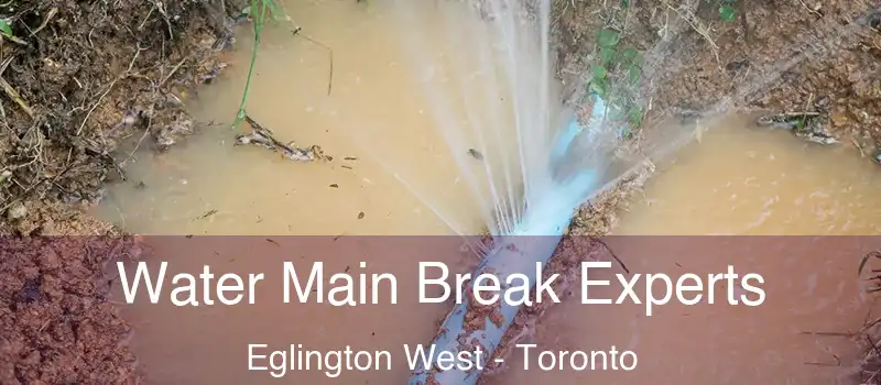  Water Main Break Experts Eglington West - Toronto